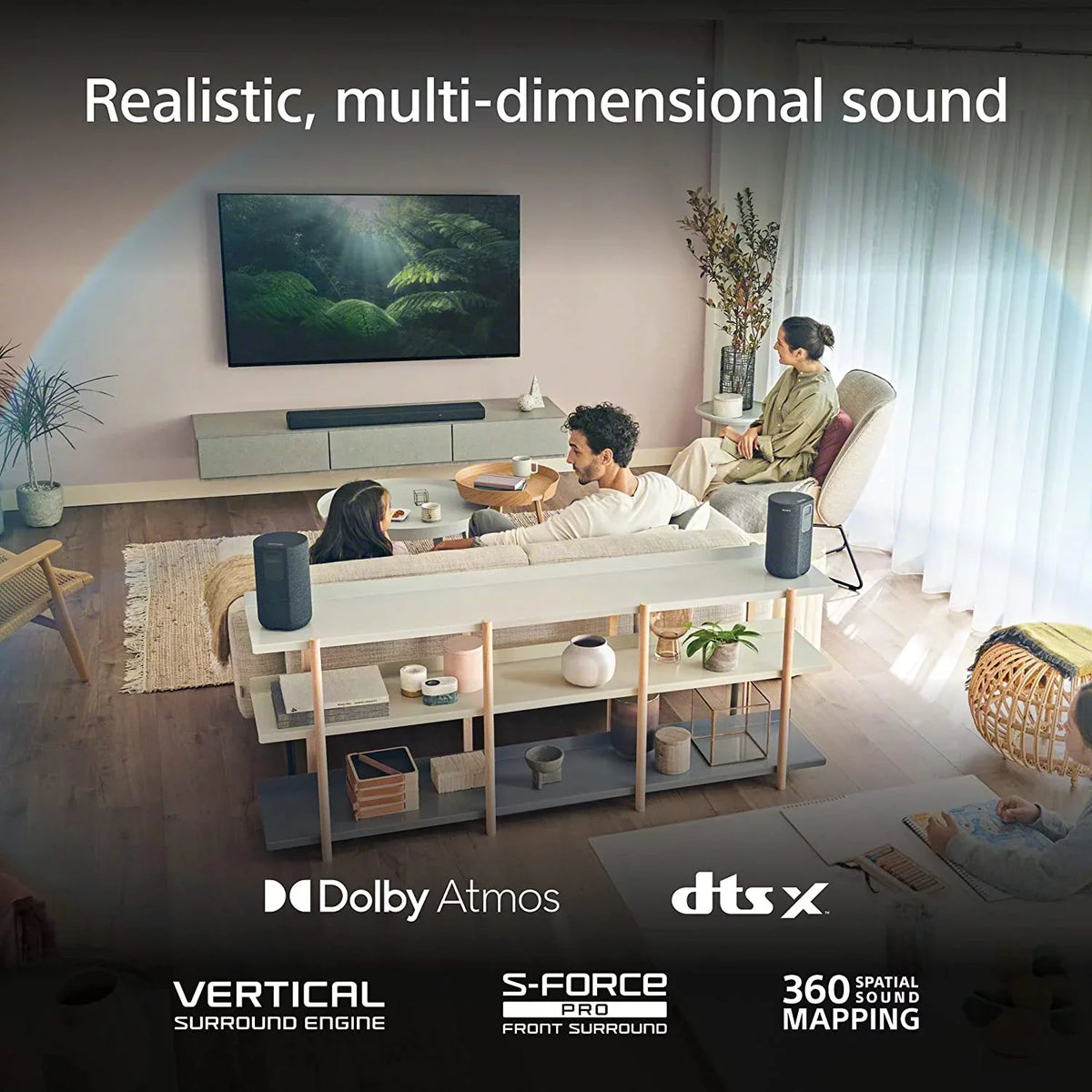 XR85X95K 85-inch 4K Smart BRAVIA XR HDR Mini LED TV with  HT-A3000 3.1Ch Soundbar with Built-In Subwoofer and DTS Virtual:X (2022)