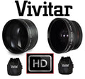 HI DEF 2PC LENS KIT PRO HD WIDE ANGLE & TELEPHOTO LENS for  D3200 (52mm appropriate)