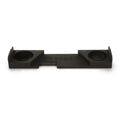 QPower QBGMC10 2014 DCAB Underseat Downfire 10 Inch 2 Hole Subwoofer Box
