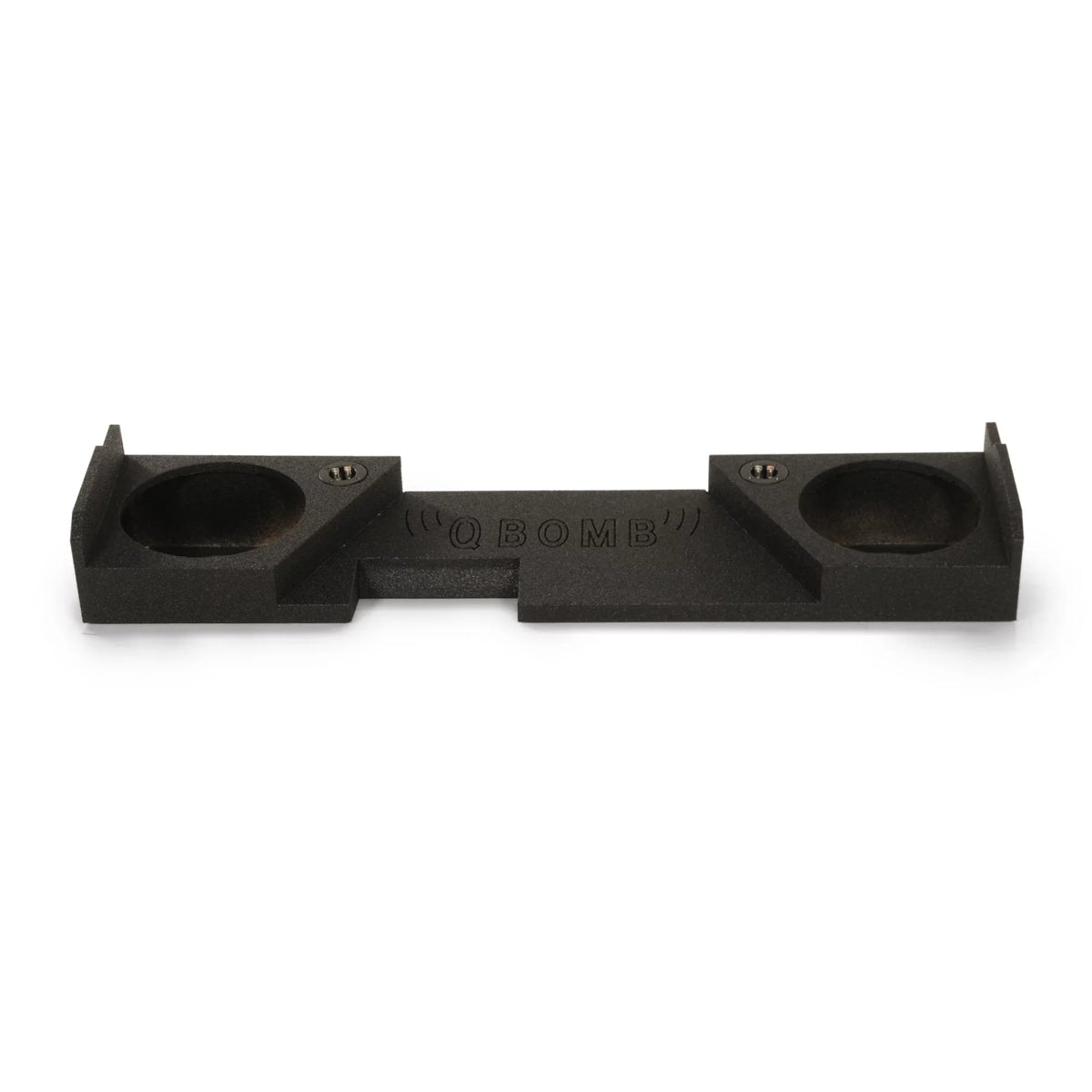 QPower QBGMC10 2014 DCAB Underseat Downfire 10 Inch 2 Hole Subwoofer Box