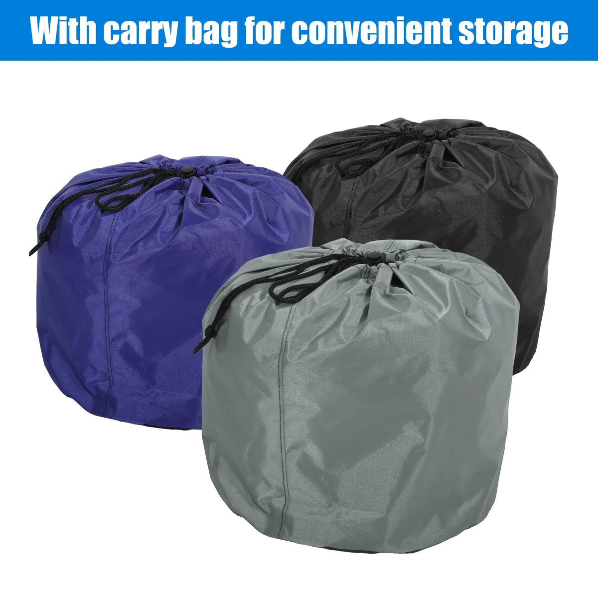 Unique Bargains 1 Set 12"-14"x56" Jon ship wrap 210D Polyester Air Vents Waterproof Sunshine Resist ship protector Gray