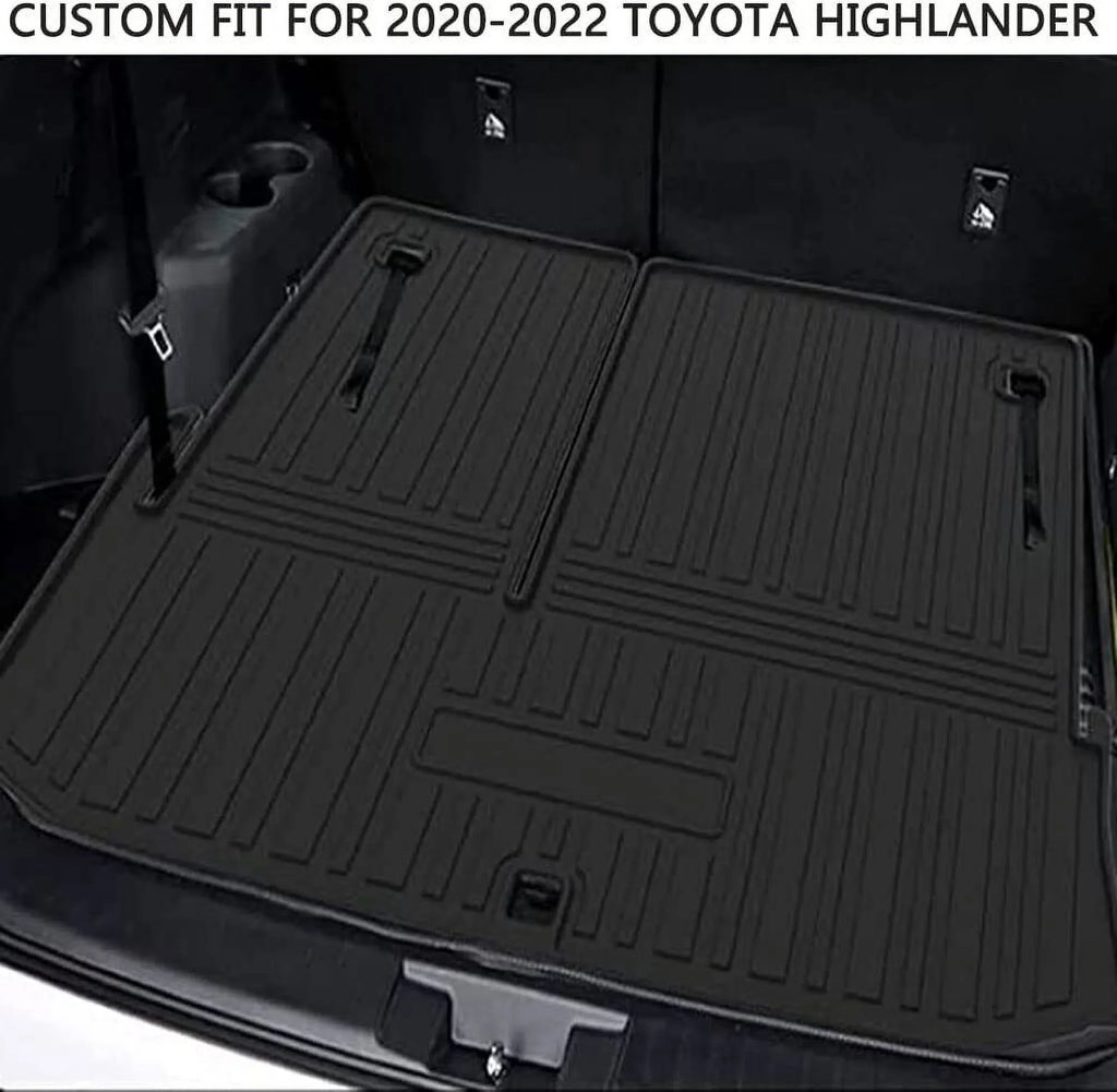 Cargo Mats Trunk Liner for  Highlander 2020-2023 Waterproof Custom Mat