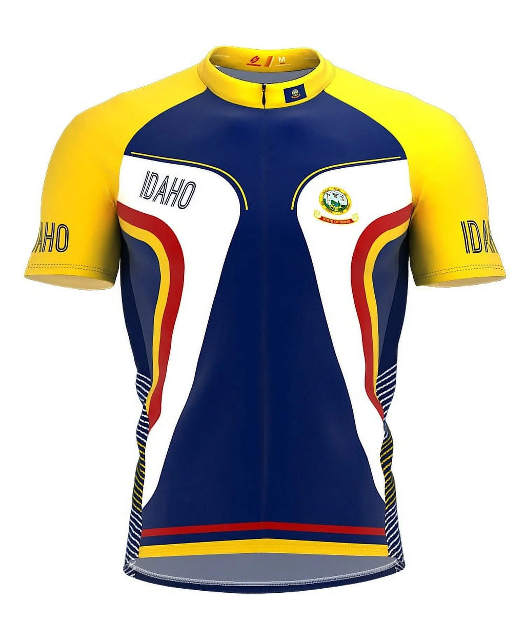 Idaho Bike Short Sleeve Cycling Jersey  for Men - Size XS
