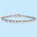 of Round Brilliant Stones and Melee - WBD8047. Diamond Essence Designer Bracelet with 6.0 cts.t.w
