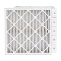 Actual Size: 19-1/2 x 19-1/2 x 3-3/4. Case of 6. Pamlico Air 20x20x4 MERV 8 Pleated AC Furnace Air Filters