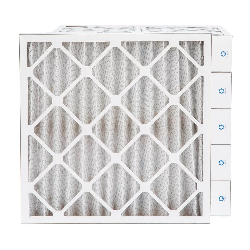 Actual Size: 19-1/2 x 19-1/2 x 3-3/4. Case of 6. Pamlico Air 20x20x4 MERV 8 Pleated AC Furnace Air Filters