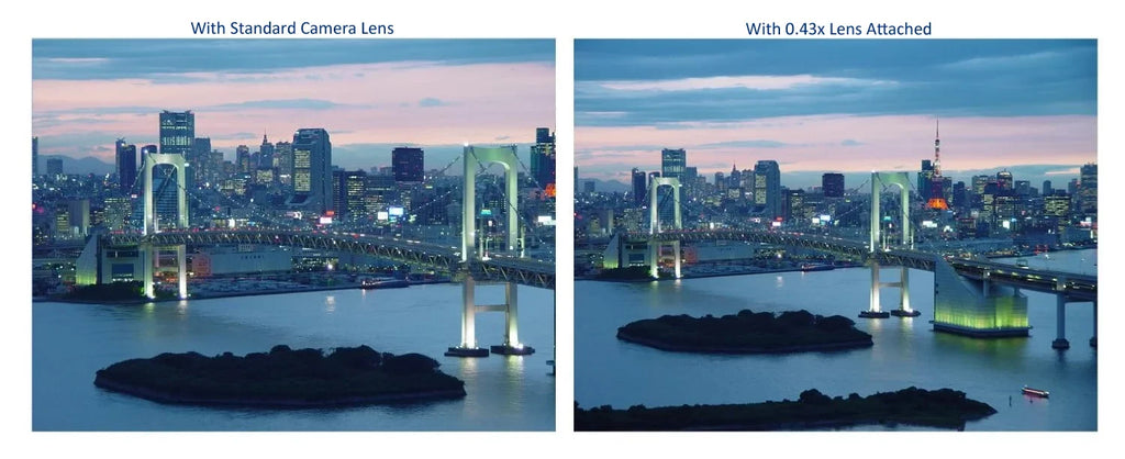 New 0.43x High Definition Wide Angle Conversion Lens For  PowerShot G7 X Mark II (Includes Lens/Filter Adapter)