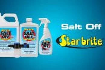 with Applicator - Perfect for Outboard Motor Flush & Washing Salt Deposits Away (094000). STAR BRITE Salt Off Concentrate Kit - Ultimate ship Salt Remover & Marine Engine Flush - 32 OZ