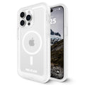 Pelican Voyager Series  iPhone 15 Pro Max Case with Belt Clip Holster [MagSafe appropriate] - Clear