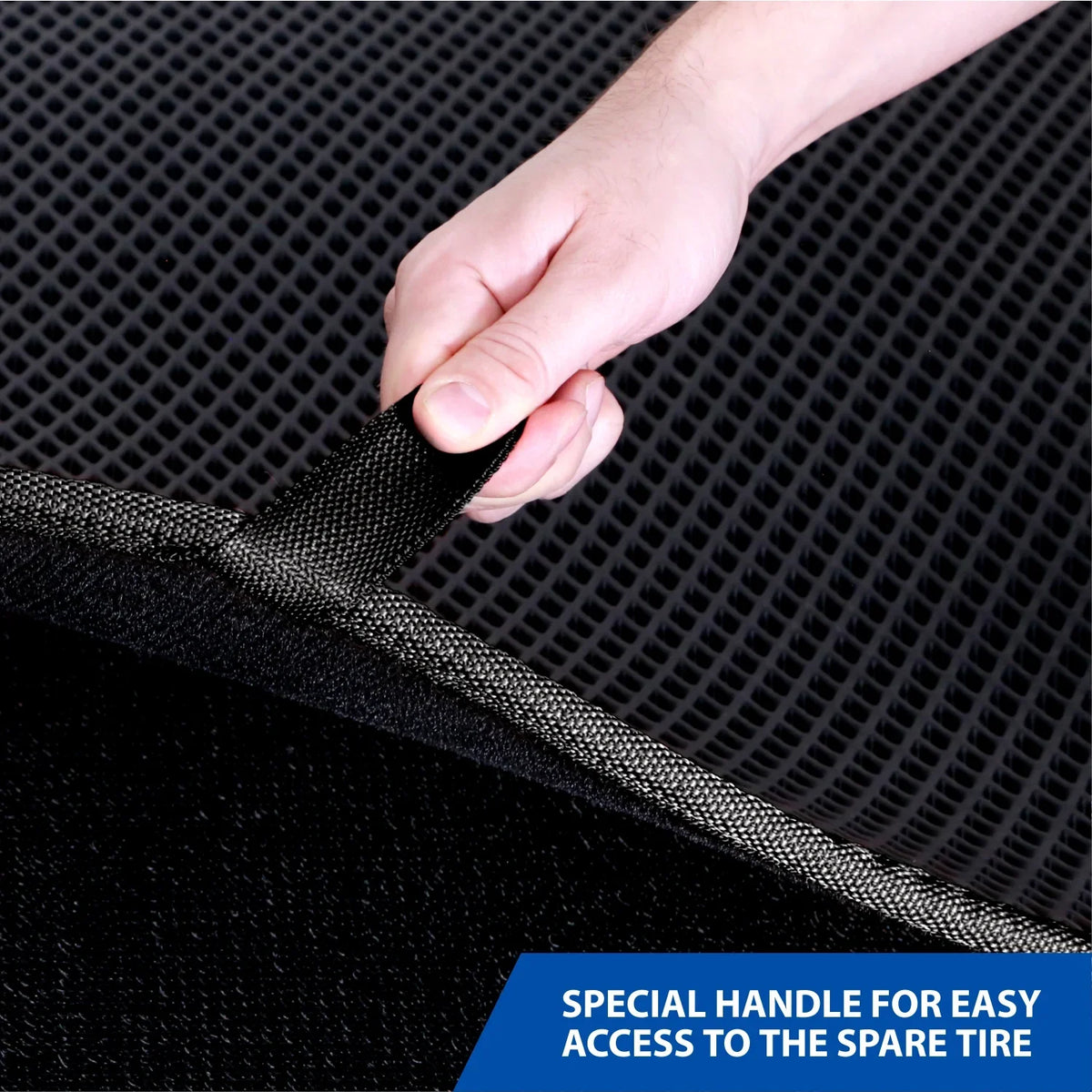 Goodyear Custom Fit Cargo Mat Liner for  Camry 2015-2017 - Heavy Duty Trunk Liner, Dimond Shape, Luggage with Waterproof, Liquid & Dirt Trapping Technology - Anti-Slip Cargo Liner - GY004538