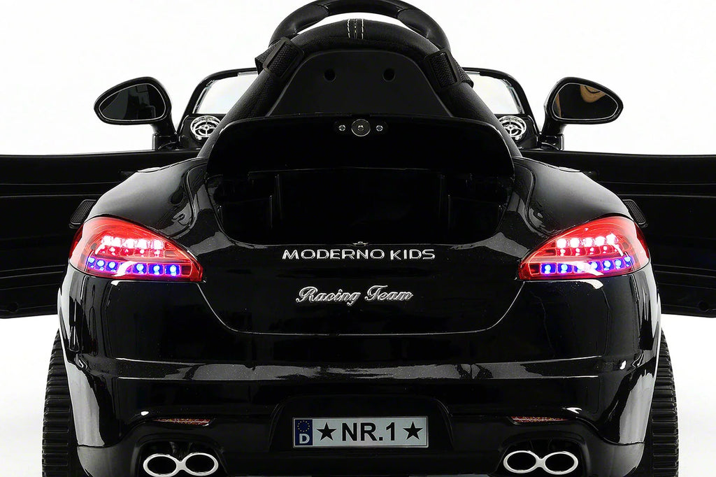 Kiddie Roadster 12V Kids Electric Ride-On Car with R/C Parental Remote | Black Metallic