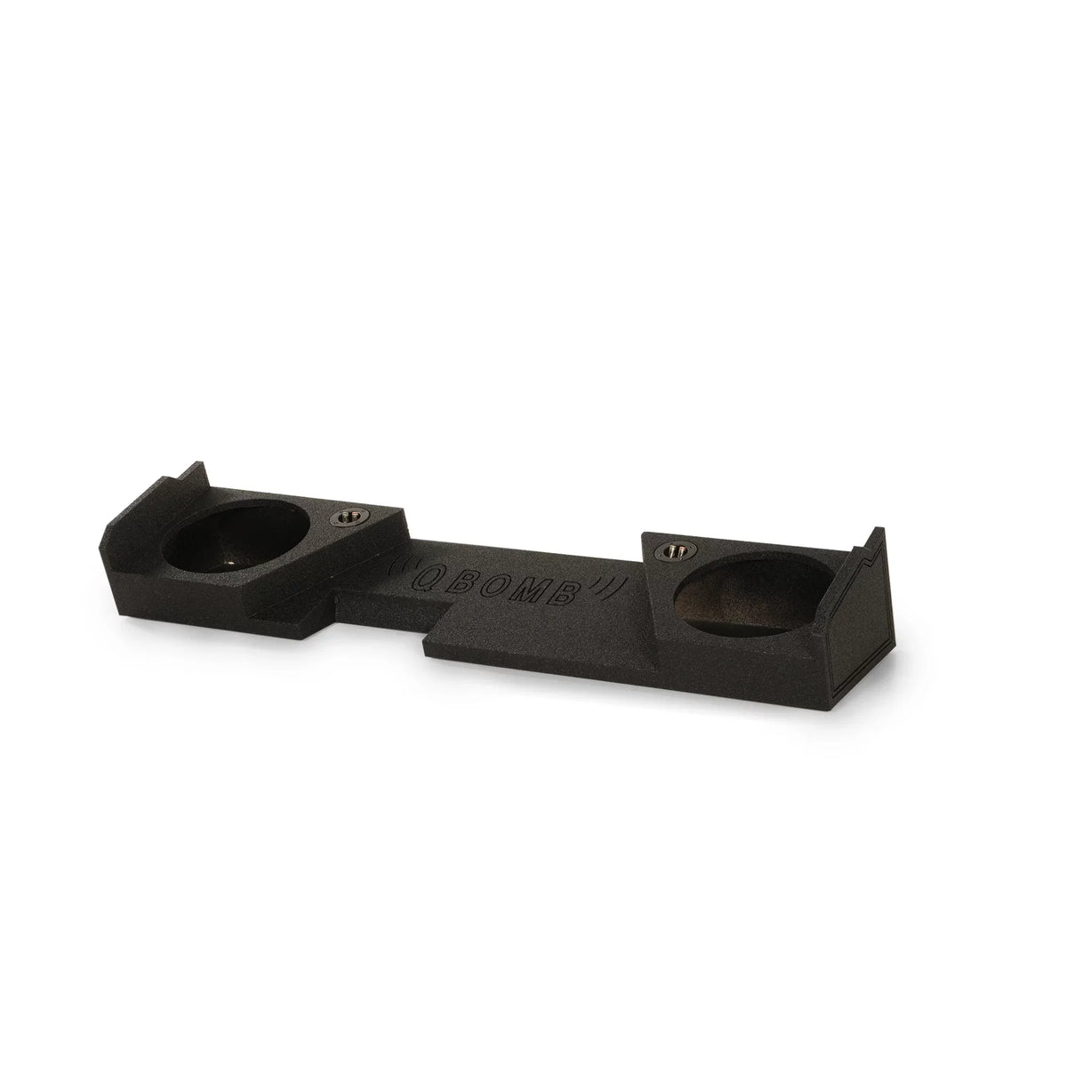 QPower QBGMC10 2014 DCAB Underseat Downfire 10 Inch 2 Hole Subwoofer Box