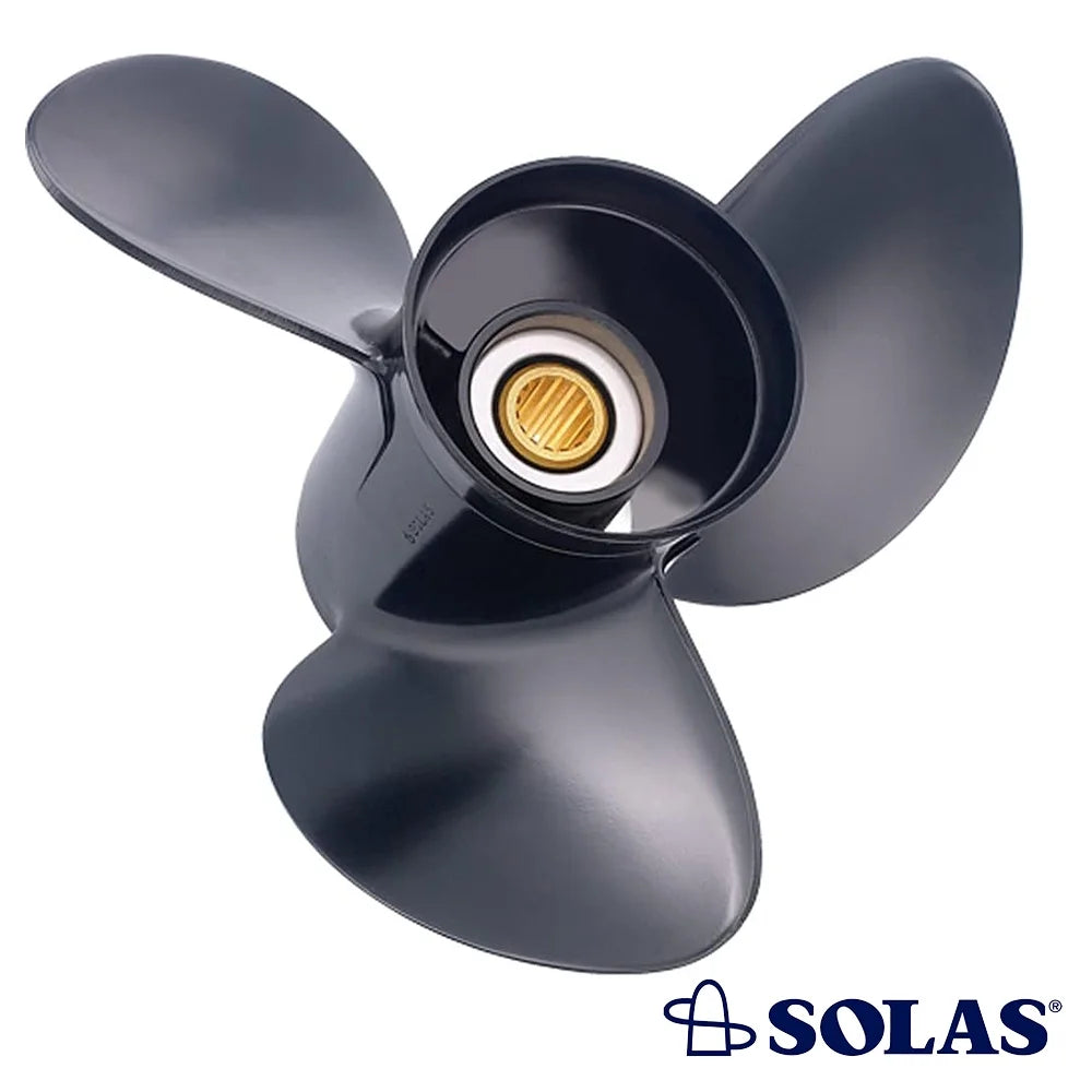 New Stainless Steel Propeller matching With 8-20Hp Yamaha 2 Stroke 8 Spline 15 2 Stroke 8 Spline 9.9 2010 2011 2012 2013 2014 2015 2016 2017 2018 2019 2020 2021 Part Number 3121-093-09 Diameter 9.25