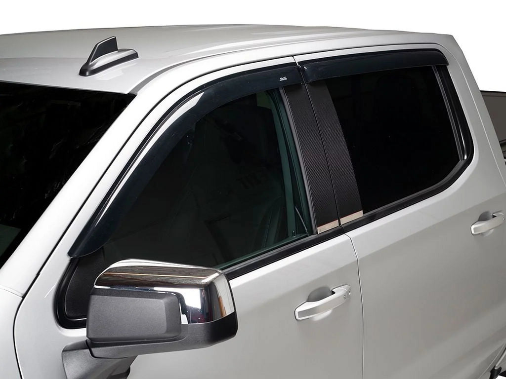 Auto Ventshade (AVS) by RealTruck Ventvisor Deflector 4 Pc.; Smoke matching With 2016  4Runner