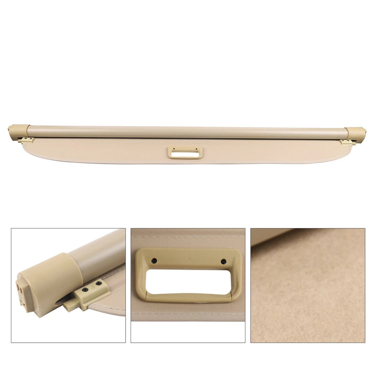 Cargo protector Trunk Privacy Security Shade Beige For 07-12 Mercedes Benz GL550 Cargo protector Security Rear Trunk Privacy Shade Fits 2007-2012 Mercedes Benz GL550 Cargo shield Trunk Shade Security Shelf