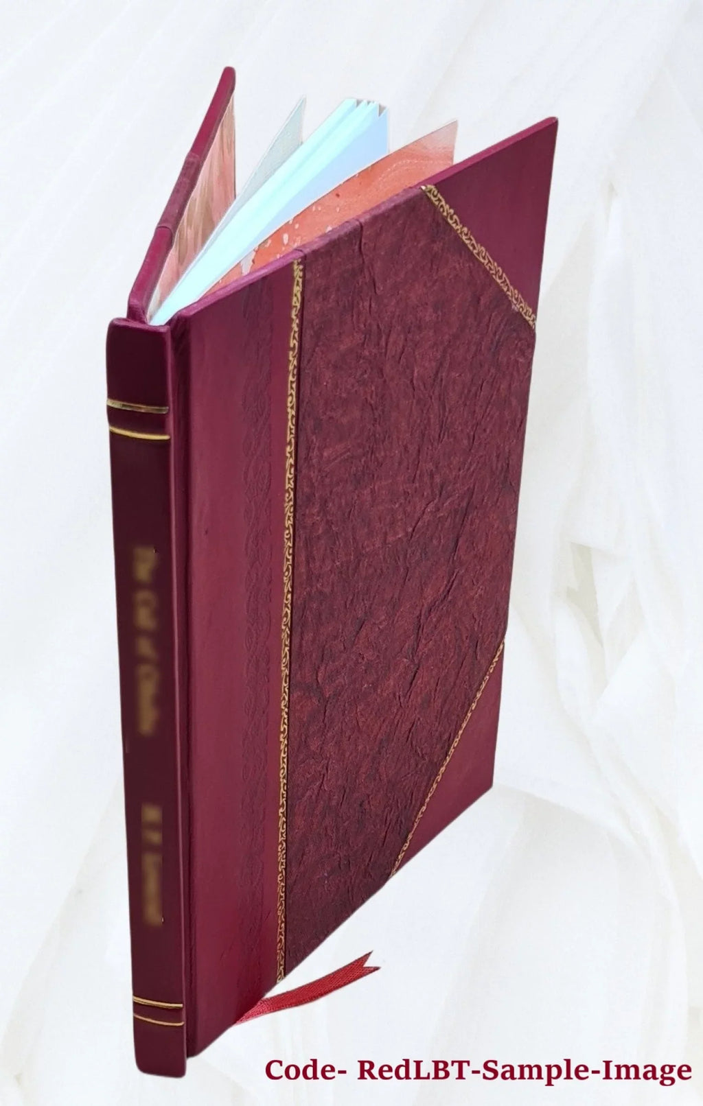 1847 [Leather Bound]. El sacristán de San Lorenzo : zarzuela en tres cuadros / por Agustín Azcona
