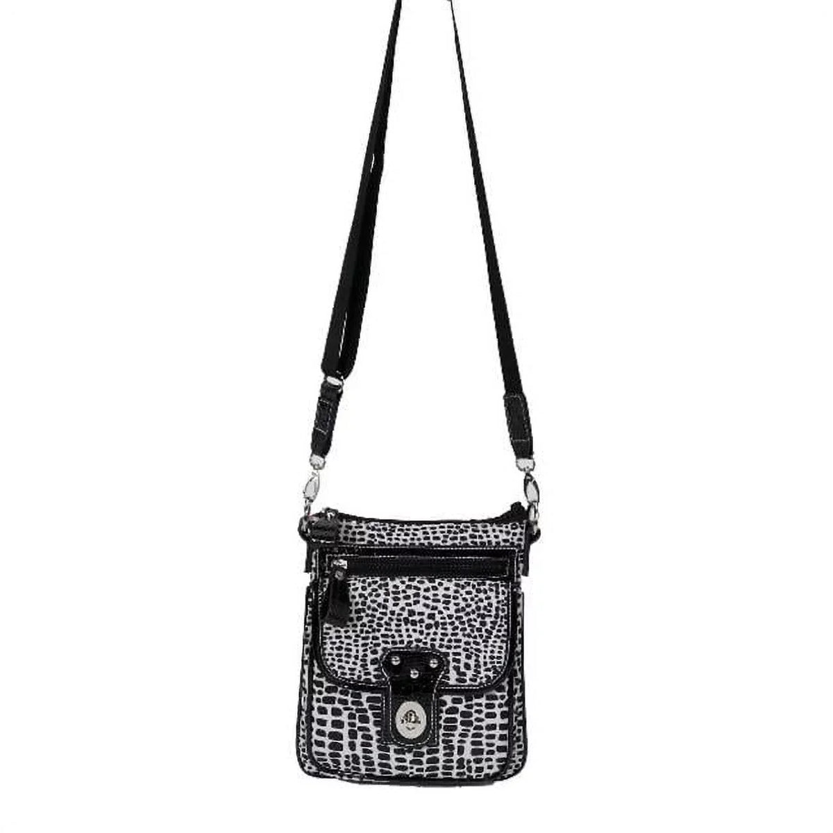 Joann Marrie Designs PBLQ Pouch Bag -Black Quilted- Pack of 2