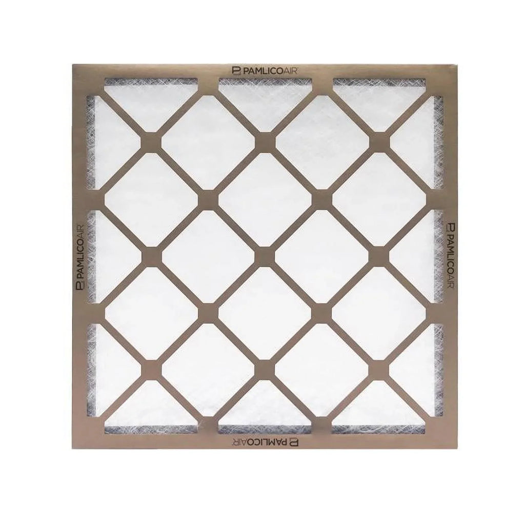 Fiberglass 4 MERV Air Filter - Pack of 12. Pamlico Air  12 x 12 x 1 in