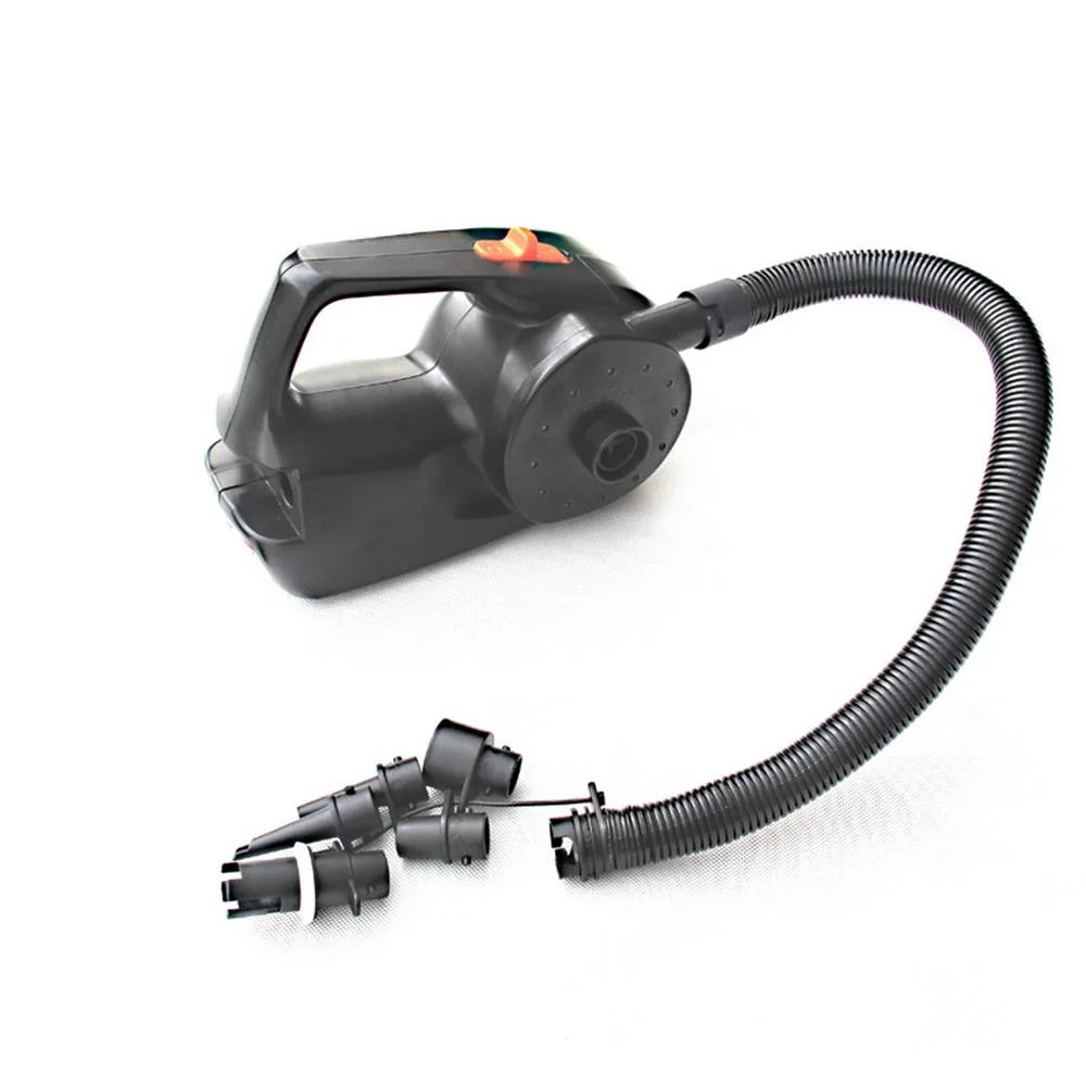 100W Car Rechargable Pump Electric Inflatable Air Pump for Kayak ship Swimming Pool Air Cushions Ball Auto Portable Blower