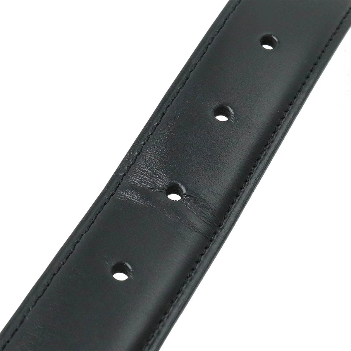 109.5cm L5000011 (Like New). Pre-Owned Cartier Belt Leather Black Actual size approx