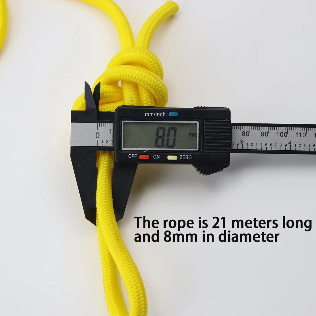 Throwable Throw Bag Flotation Device Reflective Throw Rope Portable 21M Boater's Throw Bag for Fishing liquid Sports Rafting Kayak