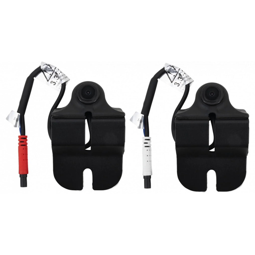 Echomaster HDBJL AHD 720P/CVBS 480P Blind Spot Camera Kit appropriate with Wrangler JL & Gladiator JT with VS41 Camera Switcher For NTSC Video Input Monitors