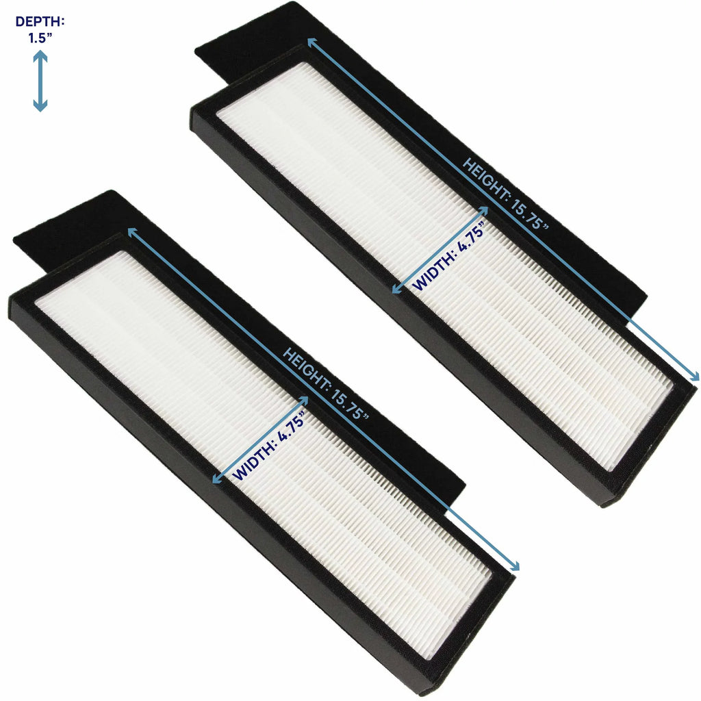 Filter Bros HEPA Filter B Replacement suitable With GermGuardian FLT48252PK - AC4825, AC4870, AC4825DLX, Home Air Cleaner Guardian Purifiers with Technologies, AC4900CA, CDAP4500BCA, and CDAP4500WCA