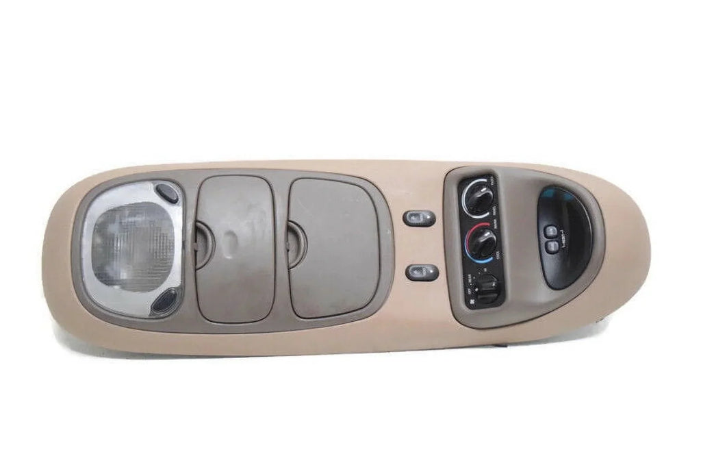 00 01 02 03 04 05  Excursion Overhead Console Climate Control Map Light