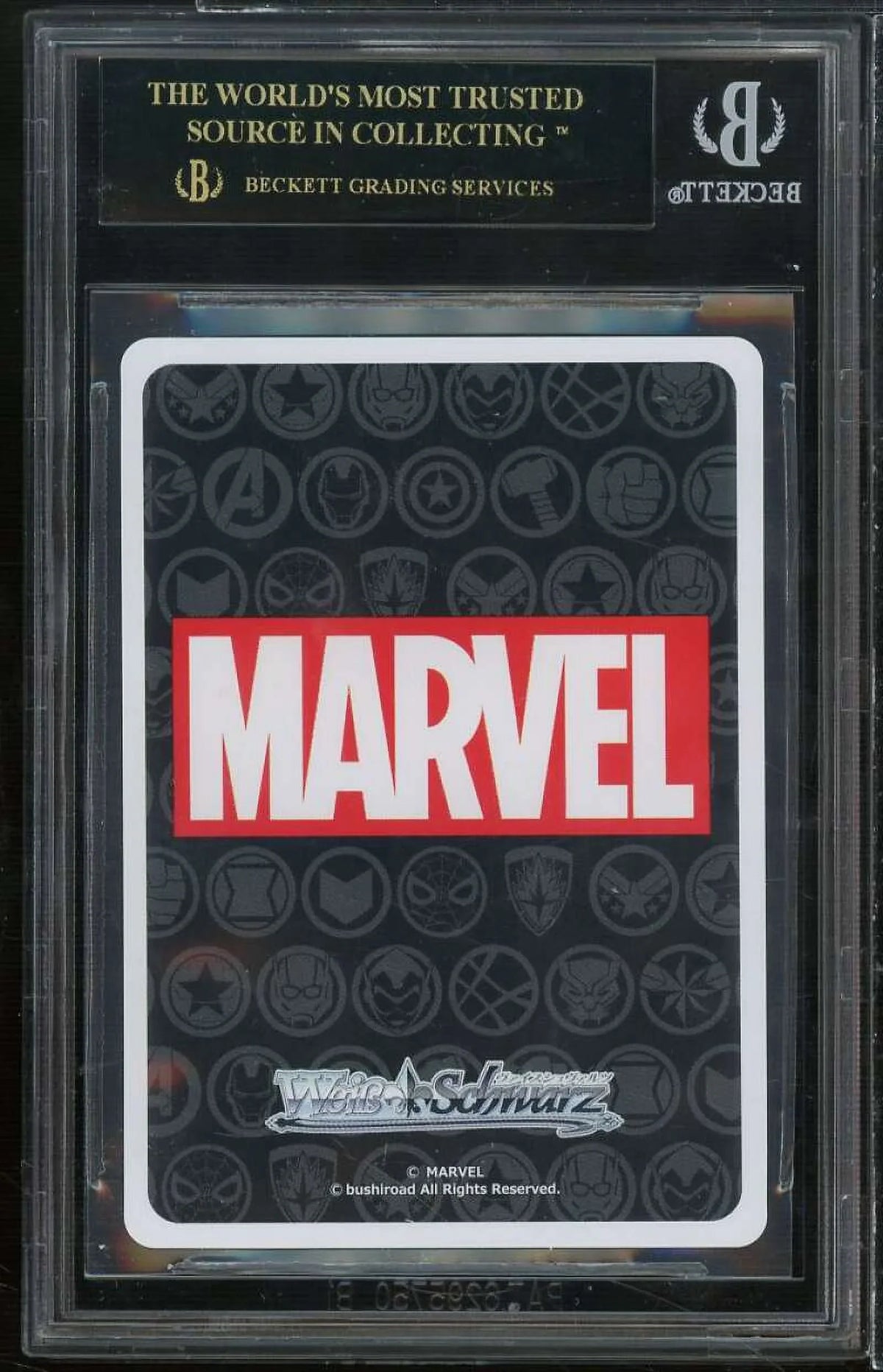 Falcon 2021 Weiss Schwarz Marvel Collection #mars98076 (PRISTINE BLACK) BGS 10