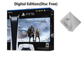 TEC New  PlayStation_PS5 Video Game Console (Digital Edition) with God of War (GOW) Ragnarök Bundle -PlayStation - 5