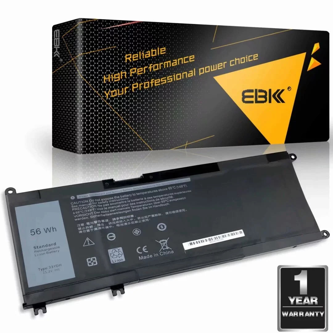 33YDH 15.2V 56Wh New Laptop Battery for  Inspiron 7778 Inspiron 7779 Inspiron 7586 Inspiron 7559 Inspiron 7570 Inspiron 17 7788 Inspiron 13 7353 Series PVHT1
