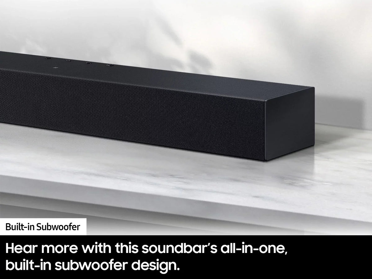 B-series 2.0ch Soundbar w/ Built-in Woofer HW-C400 2023