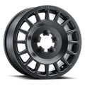 38 mm Offset 4 x 136 mm Bolt Pattern 100 mm Center Bore MR407 Bead Grip Wheel, Matte Black. 14 x 6 in