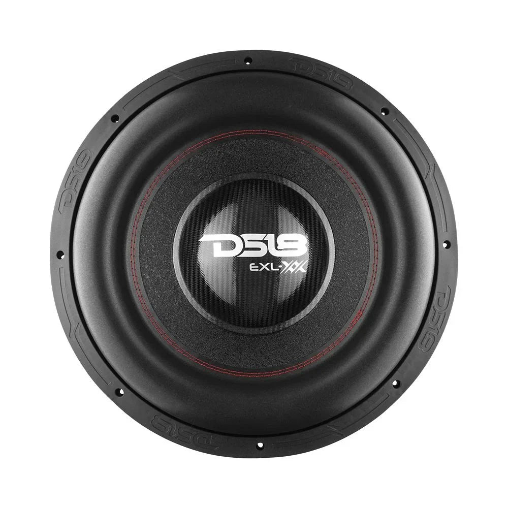 2000W RMS DVC 2-Ohm High Excursion Subwoofer. DS18 Audio EXL-XX15.2DHE 15 in