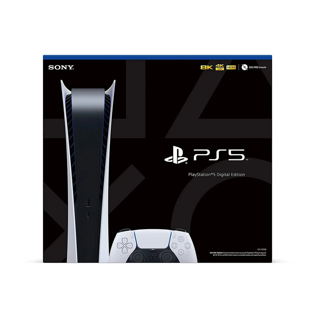 TEC New  PlayStation_PS5 Video Game Console (Digital Edition) with God of War (GOW) Ragnarök Bundle -PlayStation - 5