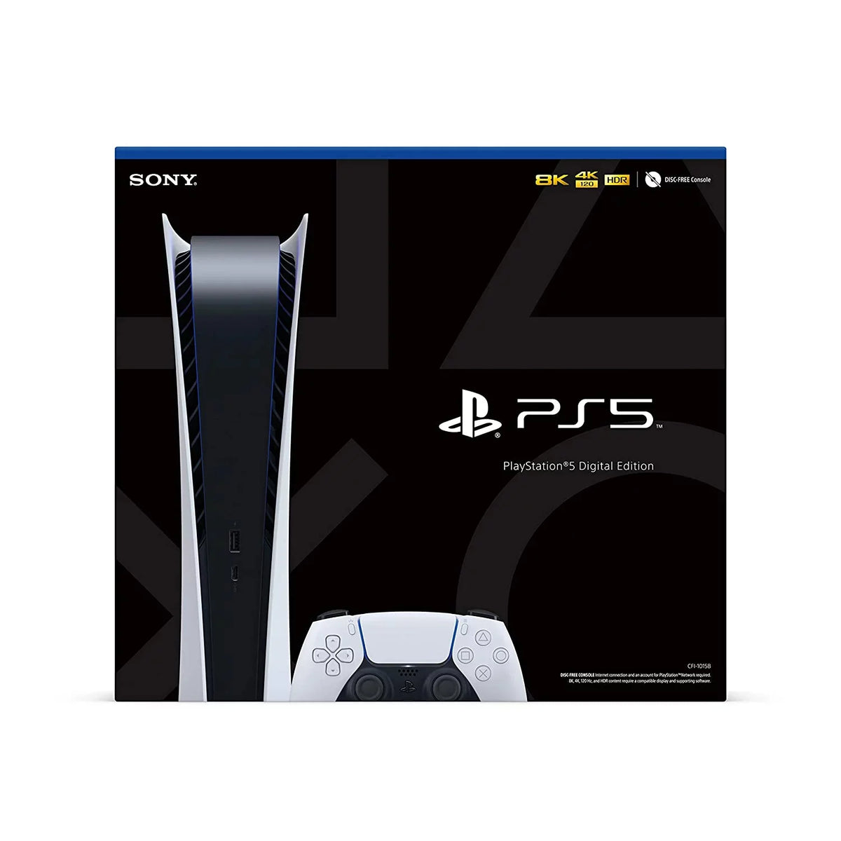 TEC New  PlayStation_PS5 Video Game Console (Digital Edition) with God of War (GOW) Ragnarök Bundle -PlayStation - 5