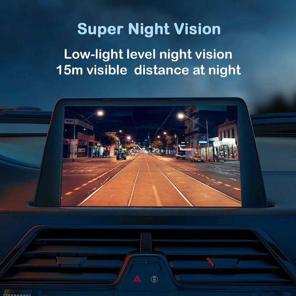 CAM108 Backup Camera License Plate HD Night Vision Rear View 170° Angle Waterproof appropriate with Pioneer Car Radio DMH-100BT DMH-WT8600NEX DMH-160BT DMH1770NEX AVH-120BT AVH-210EX AVH-2550NEX