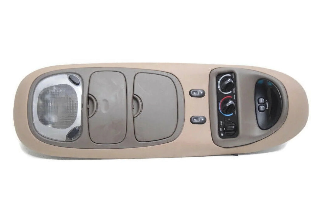 00 01 02 03 04 05  Excursion Overhead Console Climate Control Map Light