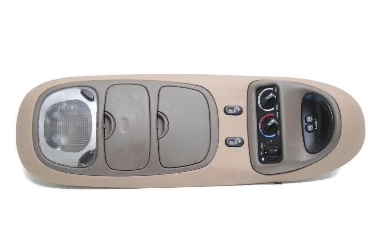 00 01 02 03 04 05  Excursion Overhead Console Climate Control Map Light