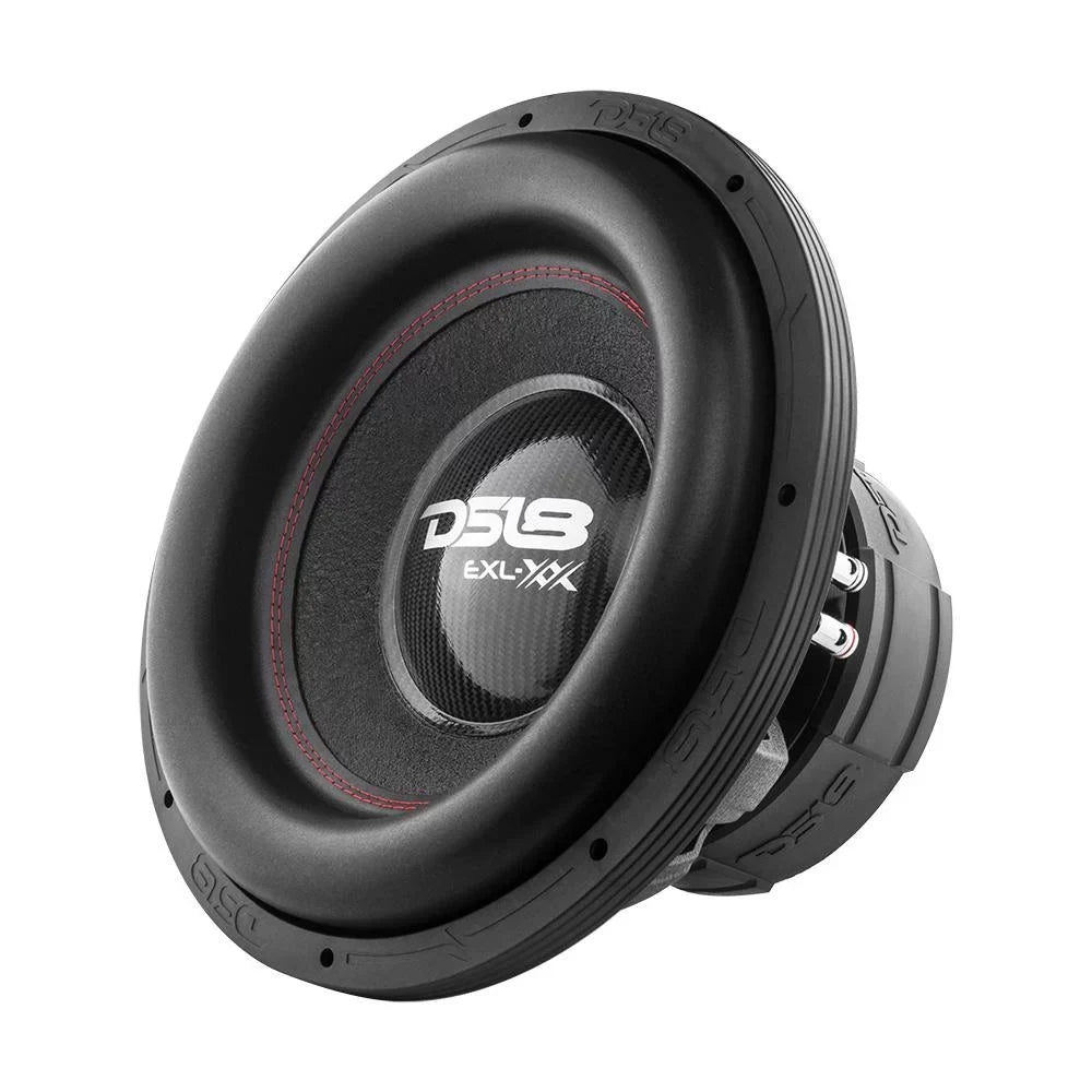 2000W RMS DVC 2-Ohm High Excursion Subwoofer. DS18 Audio EXL-XX15.2DHE 15 in
