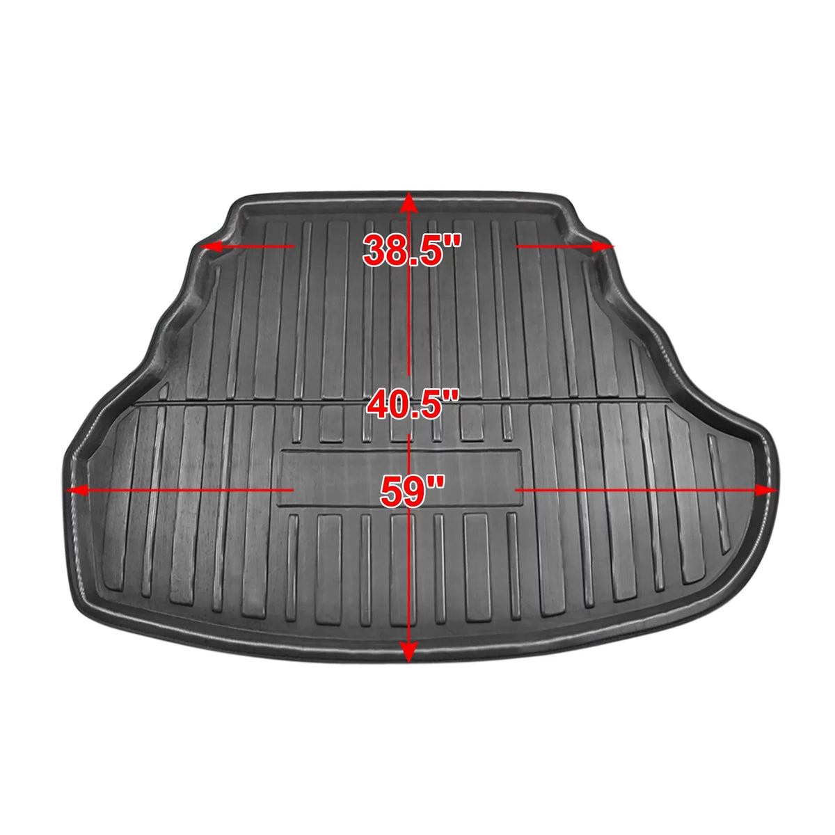 Black Car Rear Trunk Boot Liner Cargo Mat Floor Tray for  Camry 12-17