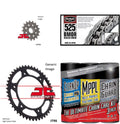 BIKEMASTER 525 BMOR Sealed Chain Natural with MAXIMA Wax, JT Front & Rear Sprocket Kit for Street  F800 GS 2008-2013