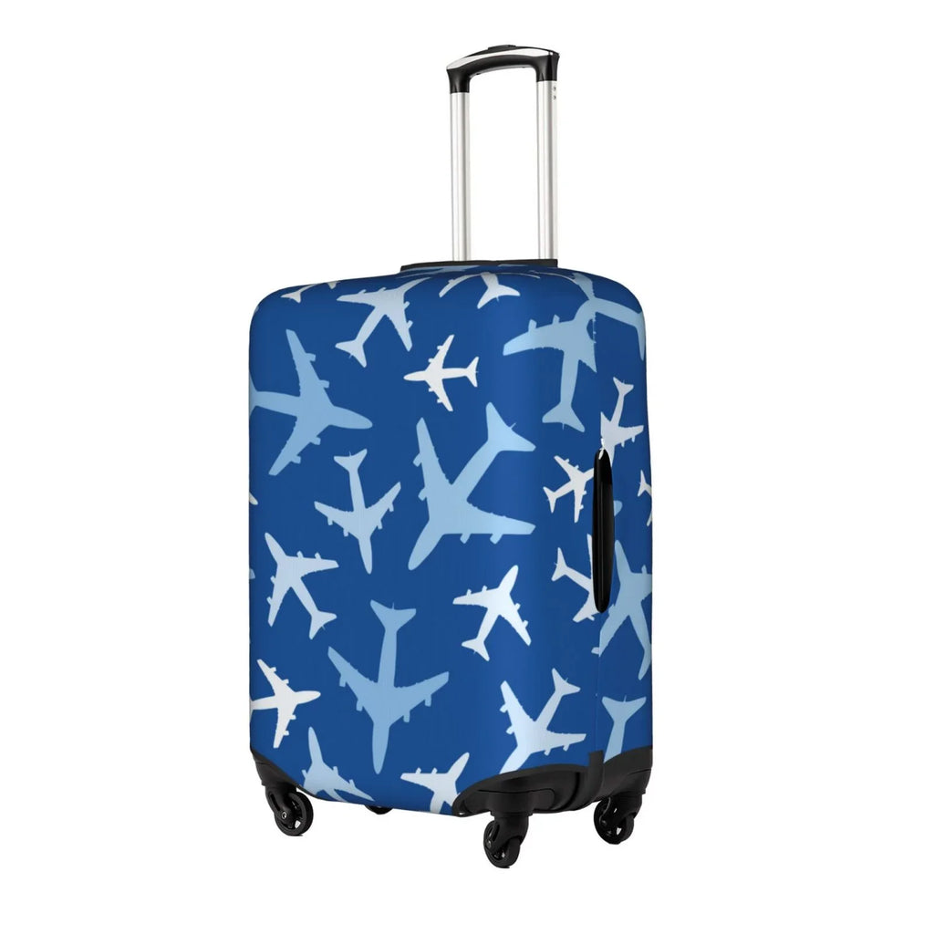 Lukts Airplanes In The Sky Elastic Travel Luggage shield Suitcase Protector Bag,Anti-Scratch,Dust-Proof Washable Suitcase Sleeve For Kid Adult,S (For 18-32 Inch Luggage)