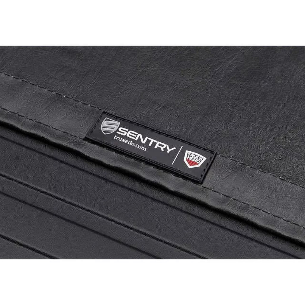 Truxedo Sentry Hard Rolling Truck Bed Tonneau wrap | 1572801 | suitable with 2019-2022 Chevy/GMC Silverado/Sierra 1500, 2020-2021 2500/3500Hd 8' 2" Bed (98.2")