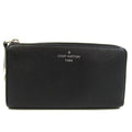 Pre-Owned Louis Vuitton Portefeuille Comet M60146 Women's Veau Cachemire Leather Long Wallet (bi-fold) Noir (Good)