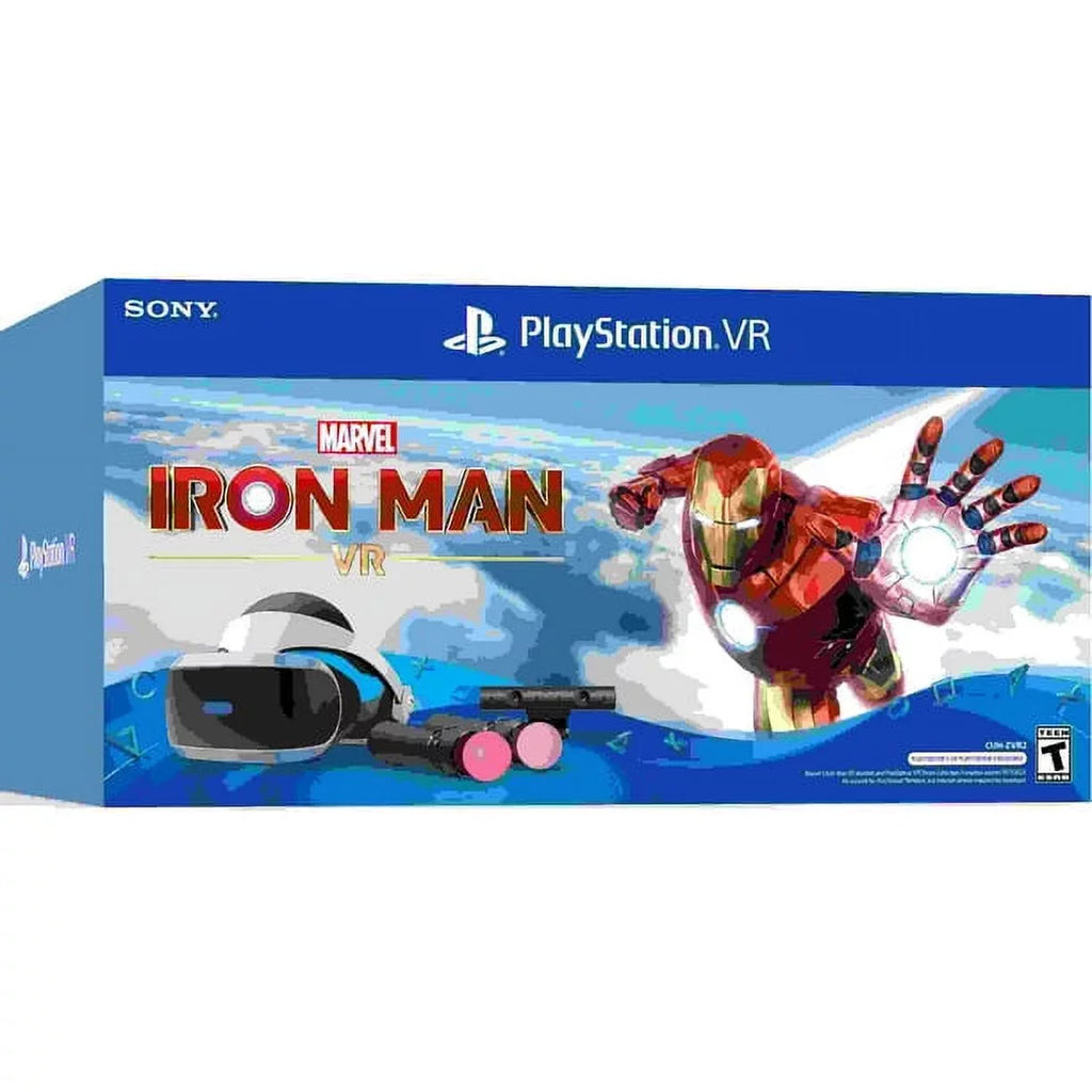 2022  Holiday Bundle:  PlayStation_PS5 Gaming Console (Disc Version) + PlayStation_VR Marvel’s Iron Man VR_Bundle