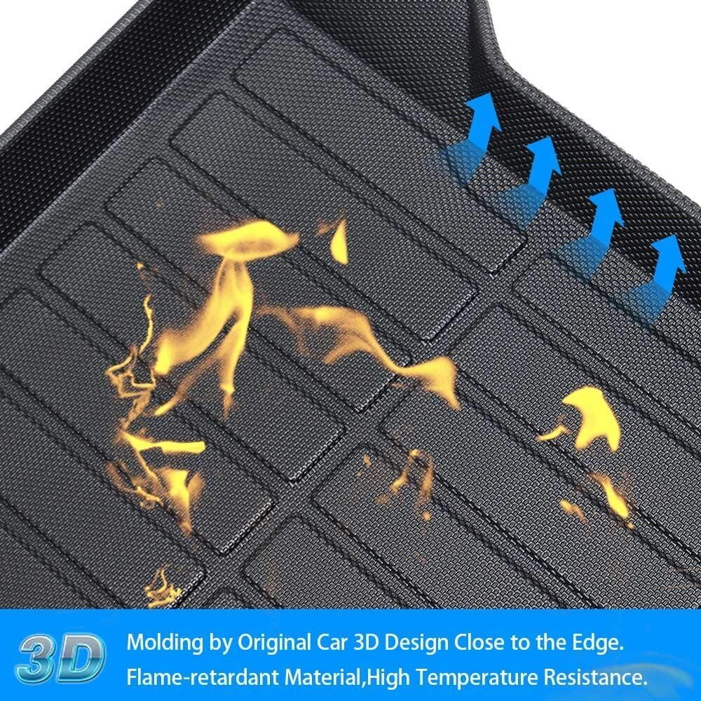 Cargo Mats Trunk Liner for  Highlander 2020-2023 Waterproof Custom Mat