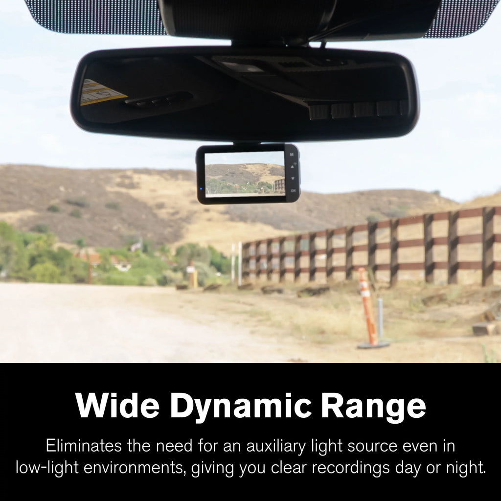 G-Sensor Technology with Park and Record Mode. Yada 4K Roadcam Pro GPS with App, 150 Degree Wide Angle Lense, 3" LCD Screen, UHD Resolution High Dynamic Range for Day/Night