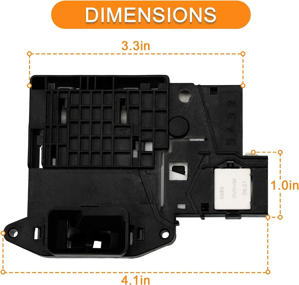 OEM EBF61315802 Washer Door Lock Switch Assembly - Exact for  Front-Load washers & Kenmore 796-series Washing Machine,Replace EBF62534401 2667085 AP5672154 PS7792232 EAP7792232