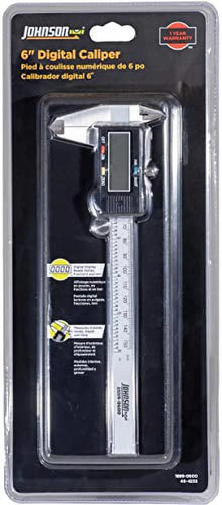Digital Caliper. Johnson Level 6 In